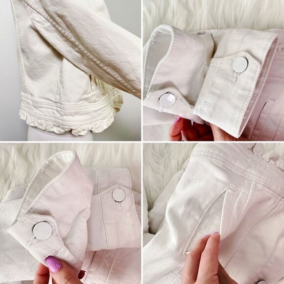 ɢᴜᴄ ᴇʟʟᴇ ᴡʜɪᴛᴇ ᴅᴇɴɪᴍ ꜱᴜᴍᴍᴇʀ ᴊᴀᴄᴋᴇᴛ - Picture 6 of 17